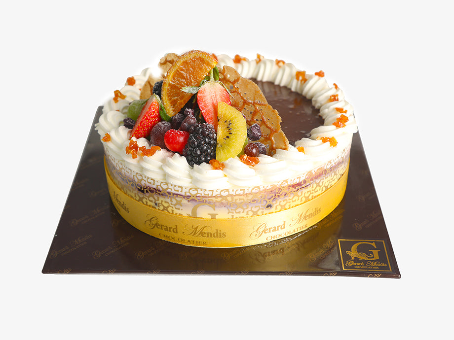 CRÈME BRULEE BERRY CAKE, 1 KG
