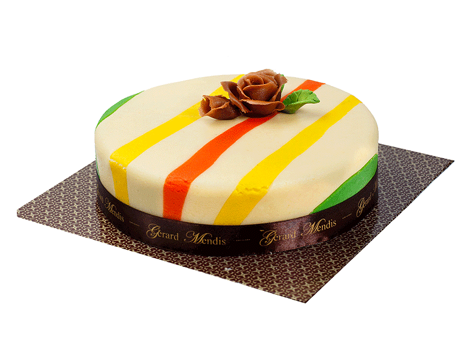 MARZIPAN RIBBON CAKE, 1 KG