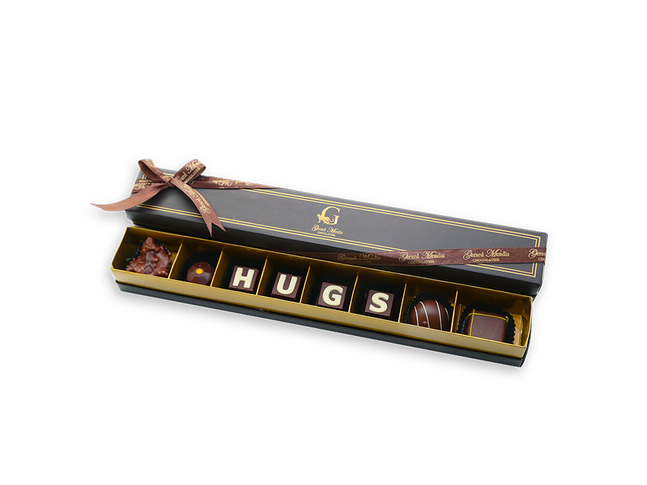 HUGS 8 PIECE CHIC PAPERBOARD BOX