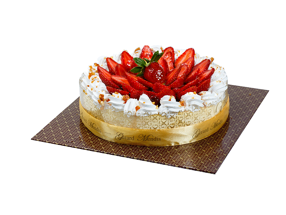 FRESH STRAWBERRY CHEESECAKE, 1 KG