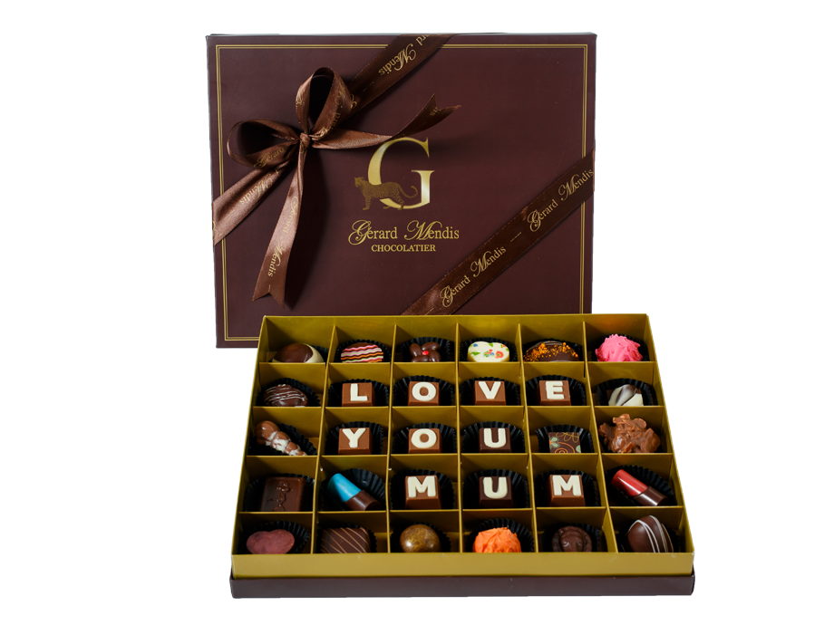 LOVE YOU MUM, 30 PIECE CHOCOLATE BOX