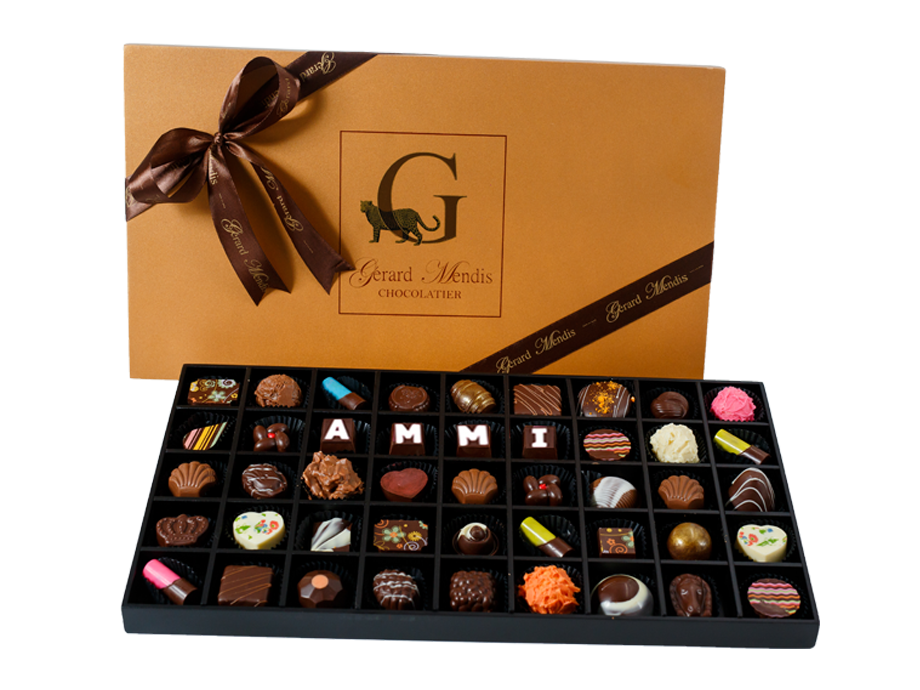 AMMI, 45 PIECE CHOCOLATE BOX