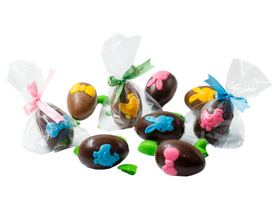 BOX OF 9 CHOCOLATE EASTER EGGS 9-PACK