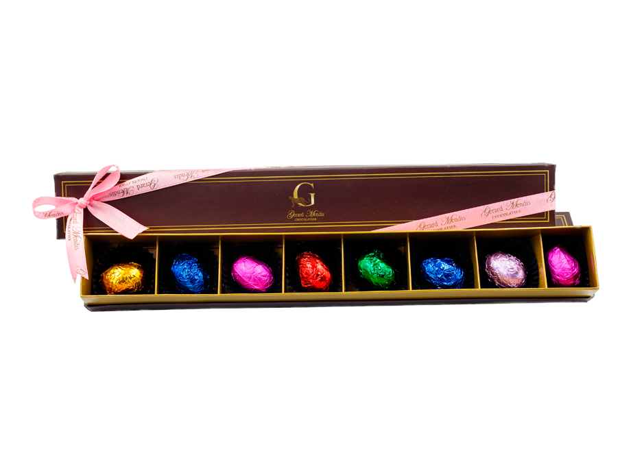 8 PIECE EASTER EGGS GIFT BOX