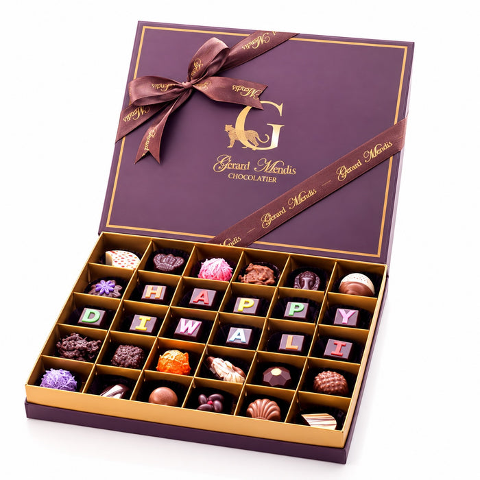 HAPPY DIWALI, 30 PIECE CHOCOLATE GIFT BOX