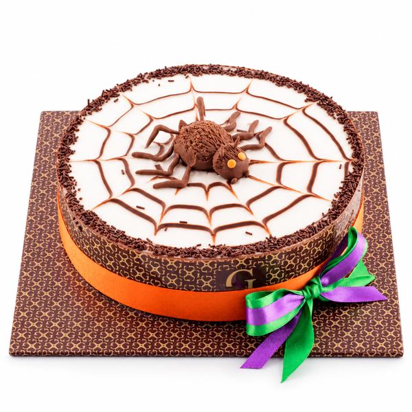 GHOST SPIDER WEB CAKE, 1 KG