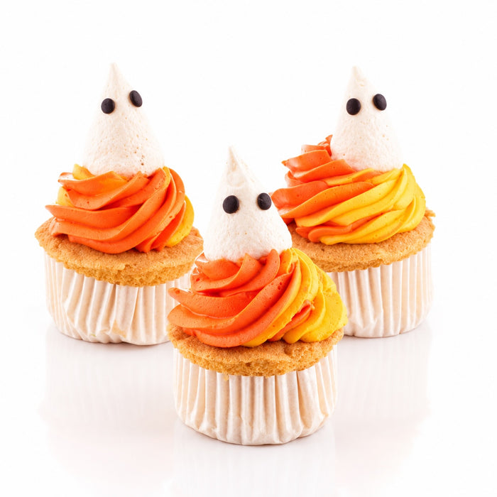 BOO-TIFUL CASPER BITES, 12 Spooktacular Cupcakes