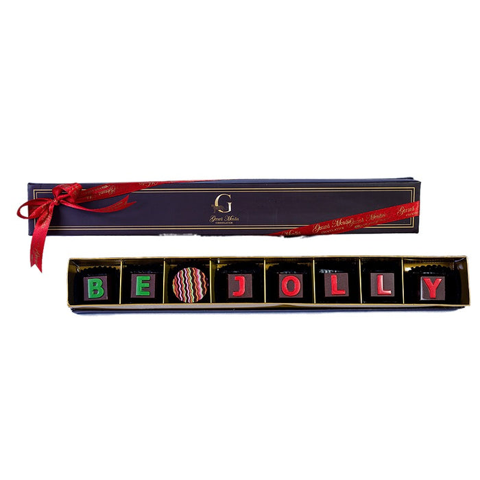 BE JOLLY, 8 PIECE BOX OF CHOCOLATES